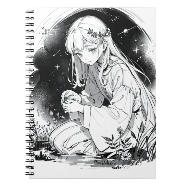 Caderno Espiral Ela Reúne Estrelas (Frente)