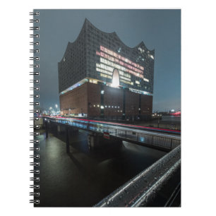 Caderno Espiral Elbphilharmie Hamburg
