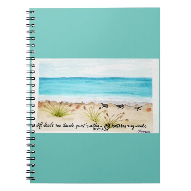 Caderno Espiral Ele Restaura Meu Notebook Fotográfico Espiral De A (Frente)