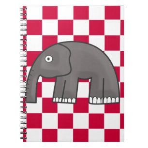 Caderno Espiral elefante