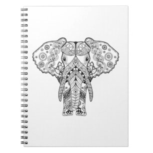 Caderno Espiral Elefante do estilo