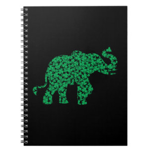 Caderno Espiral Elefantes Shamrock