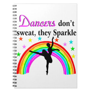 CADERNO ESPIRAL ELEGANTE DANCER