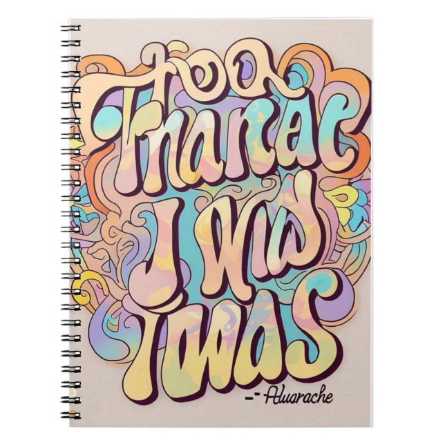 Caderno Espiral Elegante Echoes (Frente)