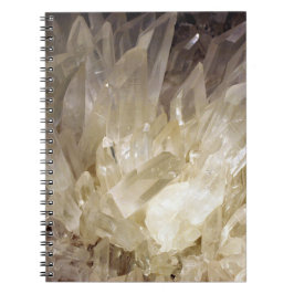 Caderno Espiral Elegante Energy Graphic Clear Quartz