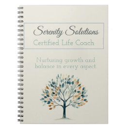 Caderno Espiral Elegante Life Coach