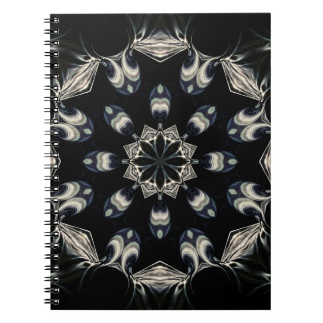 Caderno Espiral Elegante Mandala (Frente)