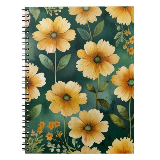 Caderno Espiral Elegante Minimalista (Frente)