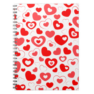 Caderno Espiral Elemento design de decoração de cartões