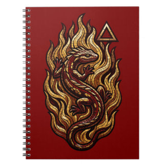 Caderno Espiral Elemento Fuego