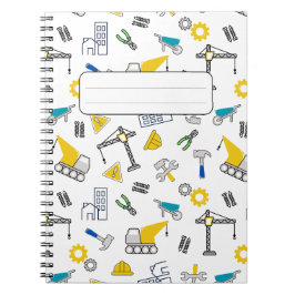 Caderno Espiral Elementos de construção