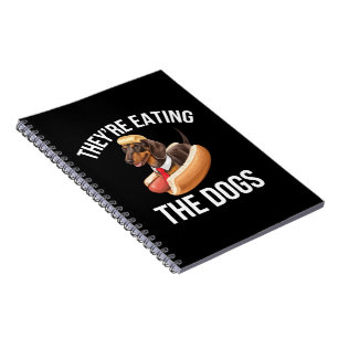 Caderno Espiral Eles Estão Comendo Os Cachorros Debate Donald Trum