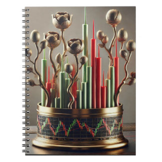 Caderno Espiral Elevem seu espaço com arte inspirada em troca. 10