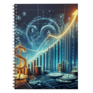 Caderno Espiral Elevem seu espaço com arte inspirada no comércio.