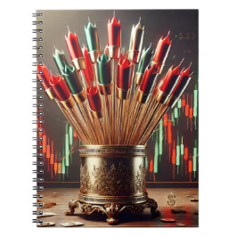 Caderno Espiral Elevem seu espaço com arte inspirada no comércio. 