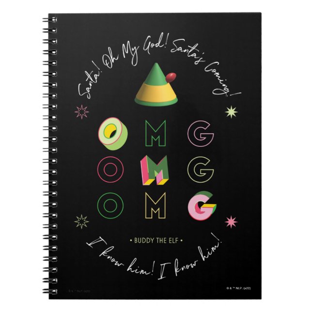 Caderno Espiral Elf o Filme | PAPAIS NOEIS OMG (Frente)