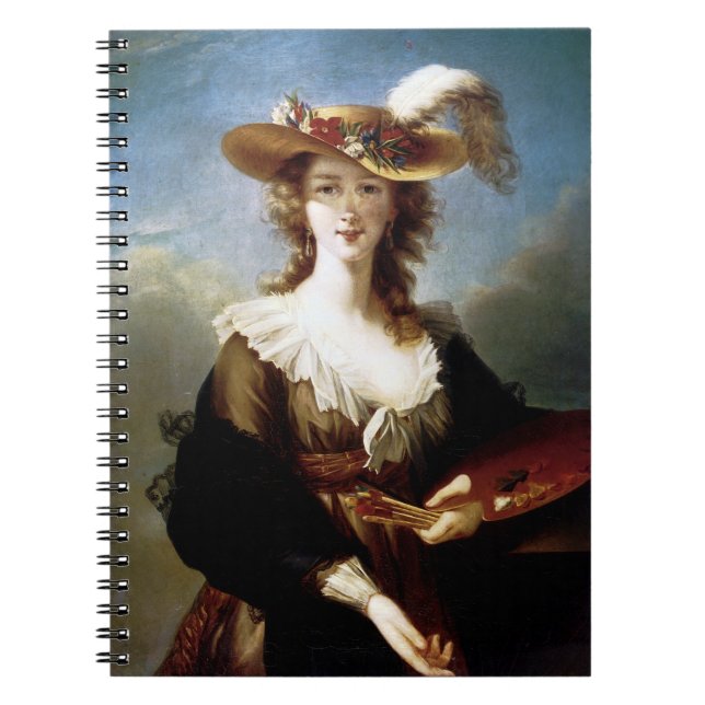 Caderno Espiral Elisabeth Vigee-Lebrun Autorretrato (Frente)