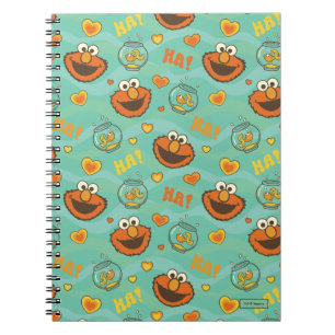 Caderno Espiral Elmo e Goldfish Pattern