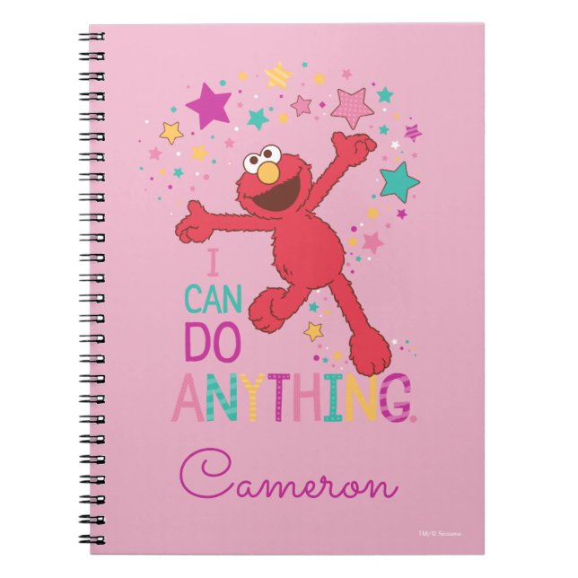 Caderno Espiral Elmo | Eu Posso Fazer Qualquer Coisa (Frente)