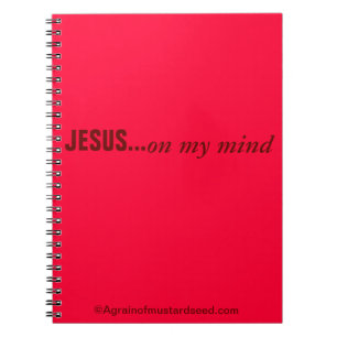 Caderno Espiral Elogiá-lo N Bíblia Cor-de-Rosa Personalizar