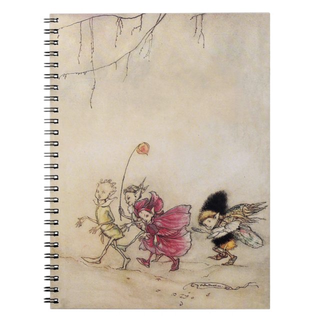 Caderno Espiral Elves e Fairies (Frente)