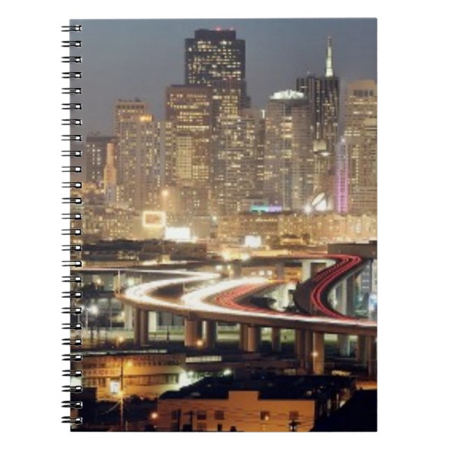Caderno Espiral Em San Francisco (Frente)