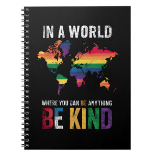 Caderno Espiral Em Um Mundo Onde Você Pode Ser Qualquer Coisa Seja