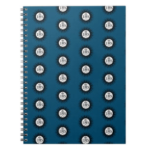 Caderno Espiral Emblema da Companhia de Jesus Monograma
