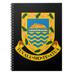 Caderno Espiral emblema tuvalu