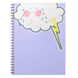Caderno Espiral Emo Cloud