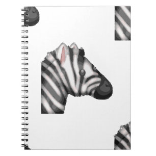 Caderno Espiral emoji zebra