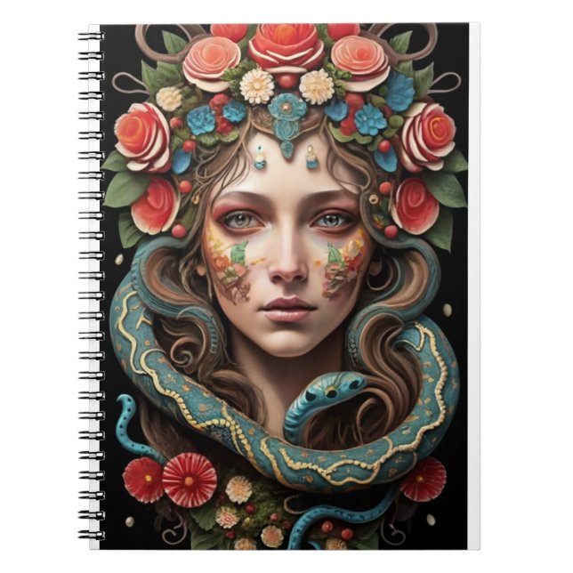 Caderno Espiral Empoderamento do Espírito Feminino (Frente)