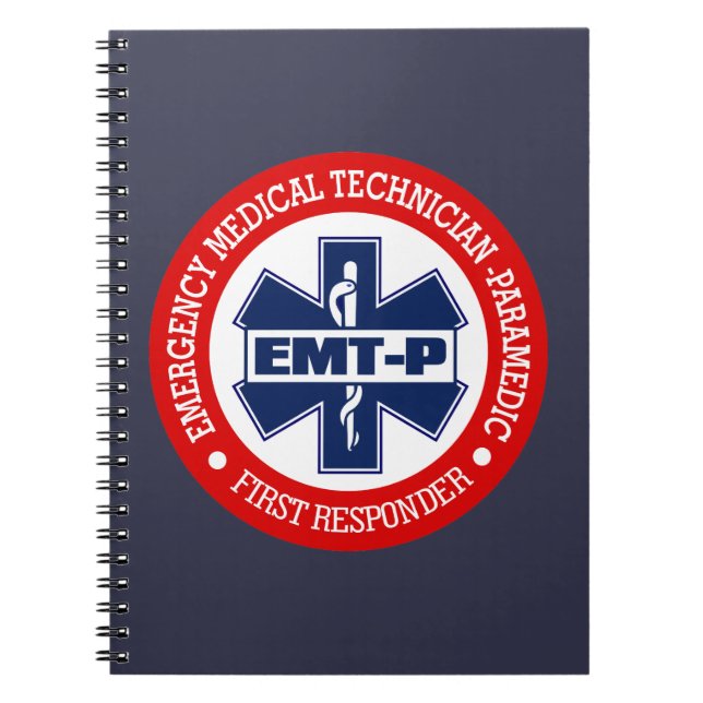 Caderno Espiral EMT-P (Tecnologia Médica de Emergência) - Paramédi (Frente)