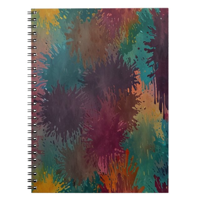 Caderno Espiral Encantadora Floral (Frente)