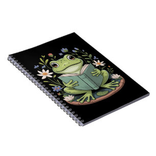 Caderno Espiral Encantadora Natureza Estética Floral Cottagecore d