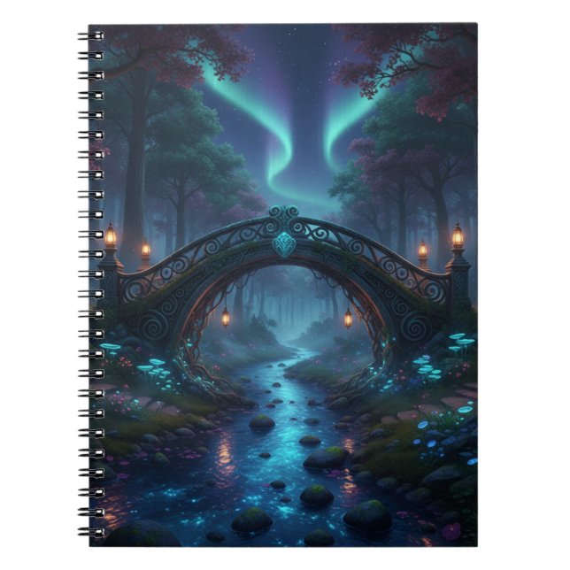 Caderno Espiral Enchanted Bridge Spiral notebook (Frente)