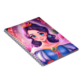 Caderno Espiral Enchanted Notebook - Princesses and Dreams