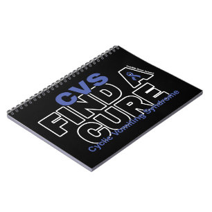 CADERNO ESPIRAL ENCONTRAR UMA CURA/NEGRITO...CVS