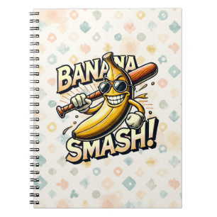 Caderno Espiral Energia da Banana