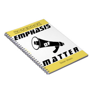 Caderno Espiral "Ênfase da matéria "