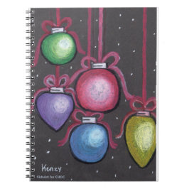 Caderno Espiral Enfeites Coloridos - KidsArt para CHOC