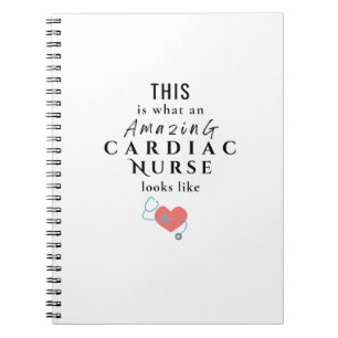 Caderno Espiral Enfermeira Cardíaca