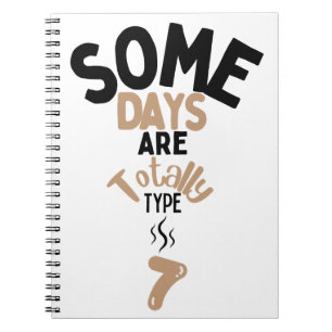 Caderno Espiral Enfermeira Engraçada