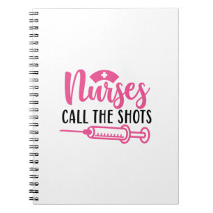 Caderno Espiral Enfermeira Gift Liga Para Os Tiros
