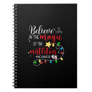 Caderno Espiral Enfermeira, Presente, Acredita Na Mágica