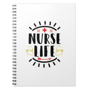 Caderno Espiral Enfermeira Presente Enfermeira Vida