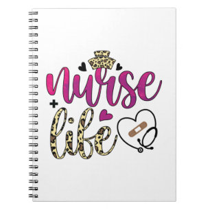 Caderno Espiral Enfermeira Presente Libe