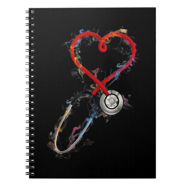 Caderno Espiral Enfermeiro Est 2023 RN Nursing School Graduation W (Frente)