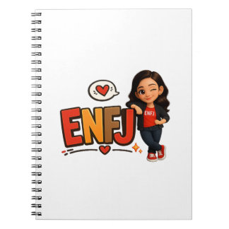 CADERNO ESPIRAL ENFJ