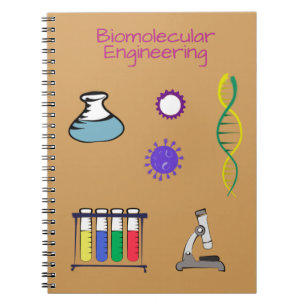 Caderno Espiral Engenheiro biomolecular Engenharia química